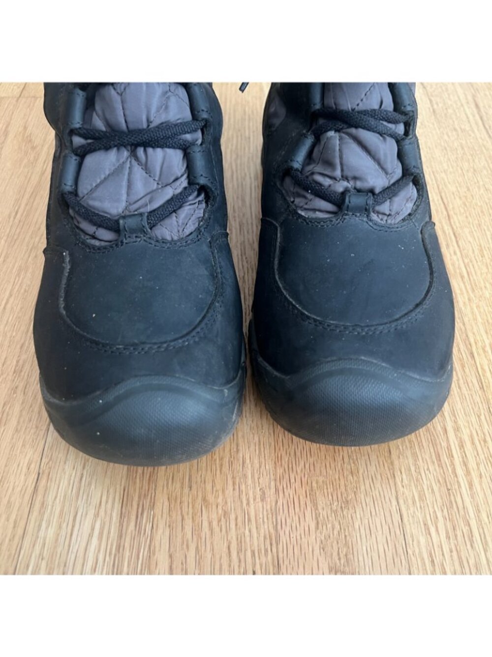 Keen Women's Hoodoo III Tall Black Gray Waterproof Winter Boots Size 9 - Picture 3 of 13